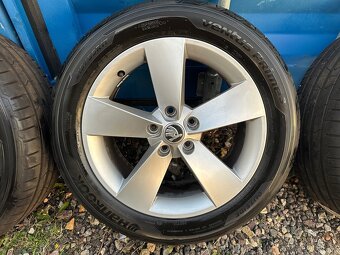 Originální alu kola Škoda Ratikon 17” + pneu - 4