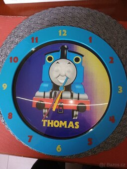 Nástěnné hodiny  Mašinka Tomášek - 4