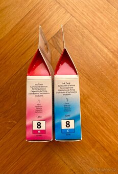 Tonery Canon CLI-8M (purpurová), Canon CLI-8C (azurová) - 4