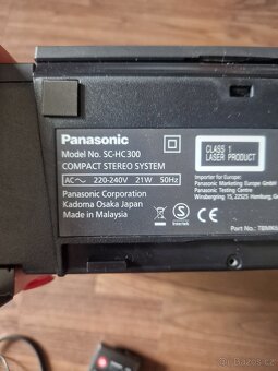 Mikrosystém Panasonic SD-HC300 - 4
