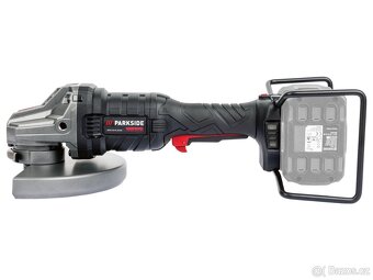 Aku úhlová bruska Parkside performance 230mm nová Sleva - 4
