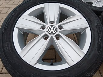 alu kola 5x112 r16 VW Caddy a letní 205/55/16 - 4