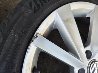 17"zimní alu sada Gavia 5x112 origo Golf 8 Touran Caddy - 4