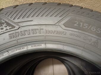 ZIMNÍ pneu Barum 215/65/r16C 4ks - 4