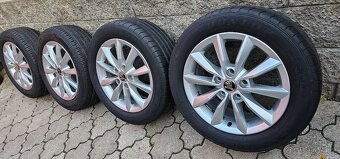 Originál alu Škoda 3 5x112 205/55 R16 letní - 7mm - 4