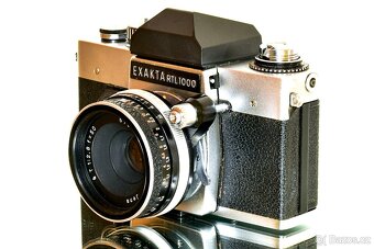 Exakta RTL1000 + CZJ 2,8/50mm + 4/200mm + brašna - 4