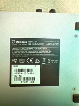 P> Externí zvuková karta Steinberg UR12 - 4