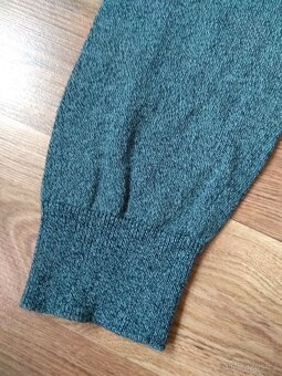 Nový pánský bavlněný svetr C&A - modro-šedý, L - 4