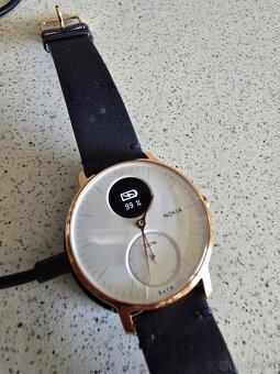 Dámské hybridní hodinky Nokia HR Steel - 4