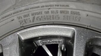 16"MAZDA6.5J ET45 5X114.3 + 215/65 R16 98H C1389 - 4