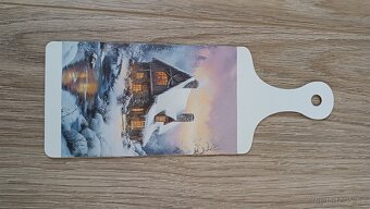 Dekorační prkénka krajina - 4