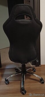 Kancelářské křeslo CESAR modré - kolečková židle - 4