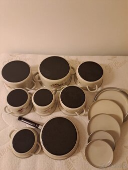 14 dílna sada smaltovaných hrnců - 4