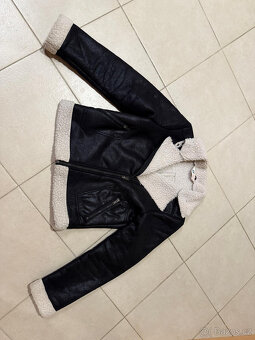 Dívčí bunda - kožíšek vel. 158 - 4