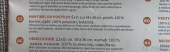 Mantinel do postýlky 6ks slon - 4