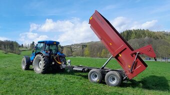 Traktorový návěs,Vlek za Traktor,Vlečka,Přívěs,Dumper 10t - 4