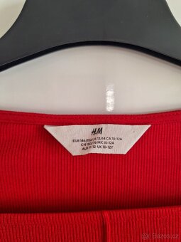 Top tričko crop top nový vel. 146 / 152 - 4