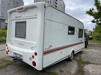 Obytný přívěs Elddis Odyssey bržděny 1400 pro 3 - 4
