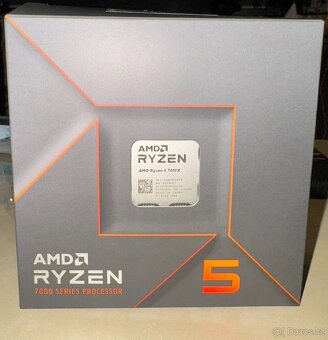 Set PC komponent – Ryzen 5 7600X, DDR5, SSD, chladič, deska - 4