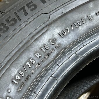 Letní pneu 195/75 R16C 107/105R Continental 7-7,5mm - 4