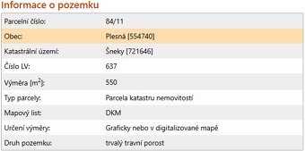 Prodej stavebního pozemku o výměře 926m² v Plesné u Chebu - 4