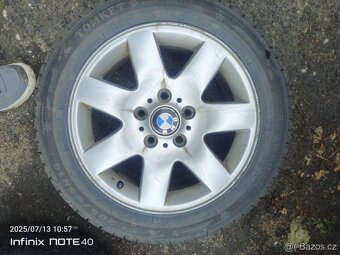 Alu kola na bmw 5x120, R16 zimní pneu - 4