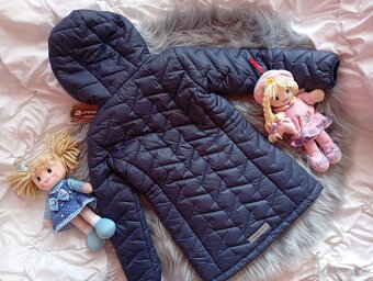 NOVÝ dívčí zimní kabát bunda Alpine pro 116/122 - 4