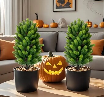 Umělý vánoční jehličnatý stromek - větve 3 ks/1 ks - 4