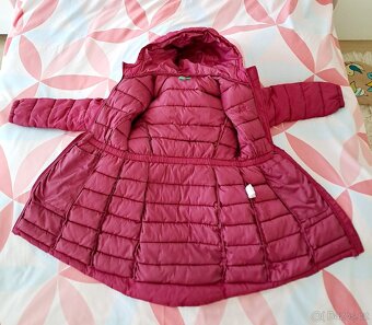 Zimní kabát Benetton vel. 168 - 4