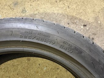 4x letní pneu DUNLOP 225/45R17 94W XL Sport Maxx RT 2 MFS - 4