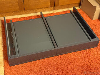 Použitý moderní konzolový stůl se zásuvkami - 4