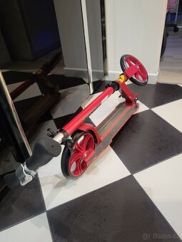 Skládací koloběžka FERRARI, červená, kola 200 mm - 4