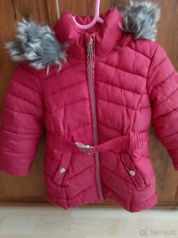 Zimní bunda dívčí vel.92 - 4