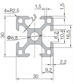 Hliníkové stavebnicové profily - 4