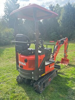 Bagr 1.3T motor YANMAR joystick - 4