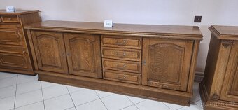 Rustikální komoda dlouhá - 4