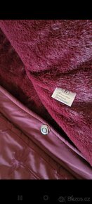 Italská zateplená dlouhá bunda Bocslia, velikost XXL-3xl - 4