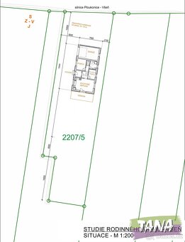 Stavební pozemek 908m2 v blízkosti města Turnov, obec Všeň - 4