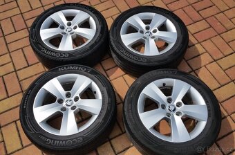 Letní sada ŠKODA Fabia3, Rapid 5x100 R15 pneu 185/60/15 - 4