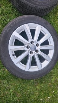 Alu kola 5x100 r16 originál Audi - 4