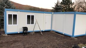 SESTAVA Z 2x OBYTNÝCH KONTEJNERŮ 3x6m „L” - 4