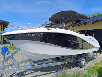 motorová loď Barracuda 545 + Tohatsu 115 + přepravník - 4