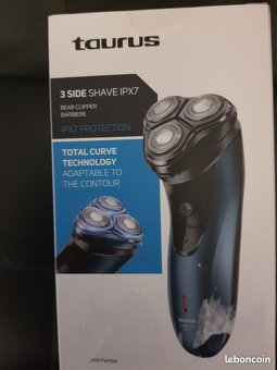 Holicí strojek Taurus 3Side Shave IPX7, nepoužívaný - 4