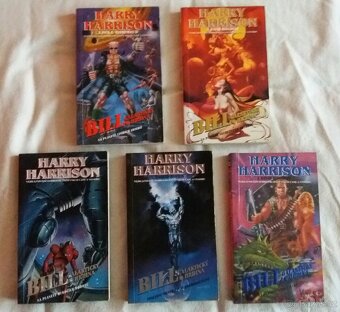 Mix sci-fi knih- H. Harrison, J. C. Grimwood, C. W. China - 4