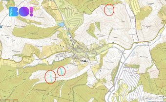 Prodej pole, 7249 m², Diváky - 4