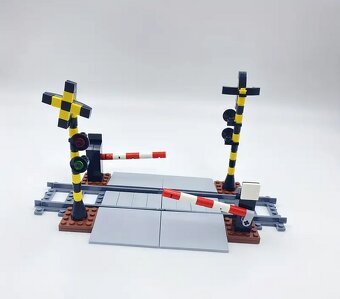 Lego vlakový železniční přejezd (náhrada) - 4