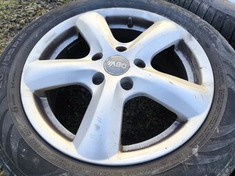 Sada 4x ALU kola 205/55 R16 5x112 + rezerva - 4