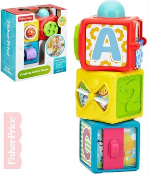 Fisher Price - Baby akční kostky - 4