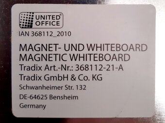 Magnetická popisovací tabule Whiteboard - 4