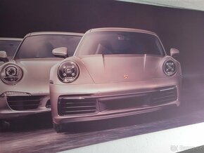 Prodám nový obraz Porsche 911 obří formát 290x 85cm - 4